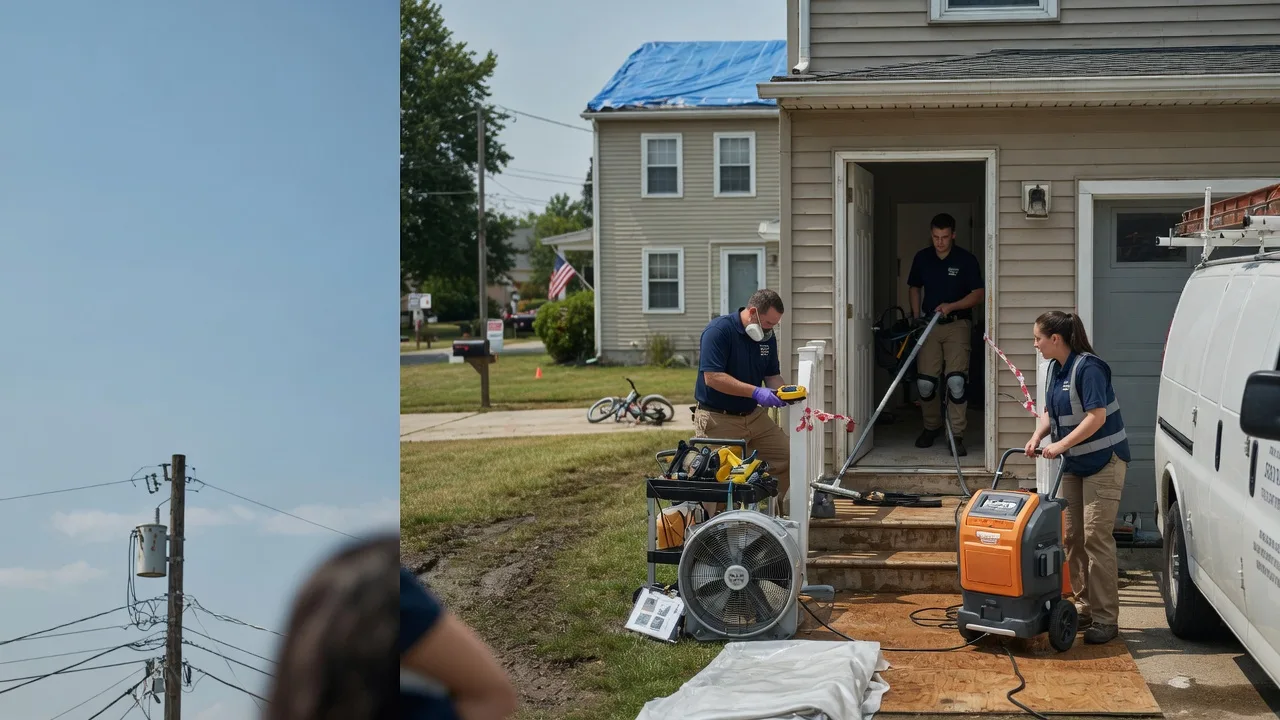 Water Damage Repair in Hyde Park, PA near me